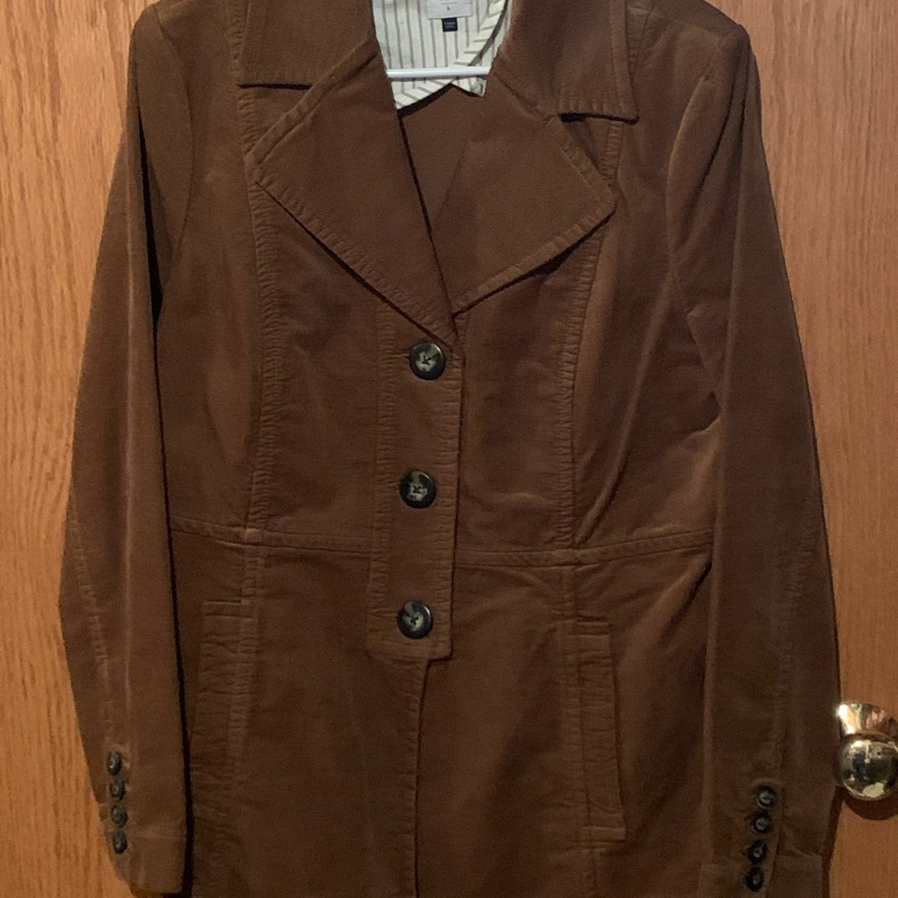 CAbi Journey Jacket 3554, Brown, Size L